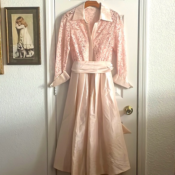 Eliza J Baby Pink Princess Dress Sz 6 - Picture 3 of 12